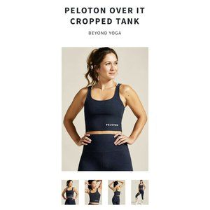 Peloton Beyond Yoga Over It Cropped Tank